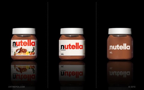 nutella minimalista
