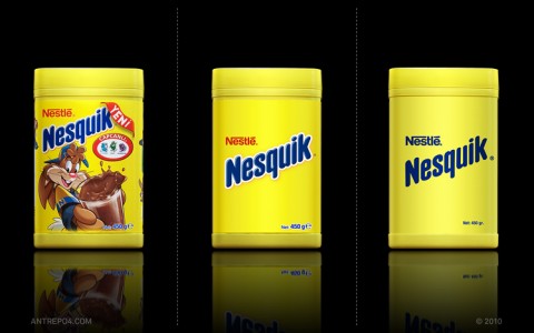 nesquik minimalista